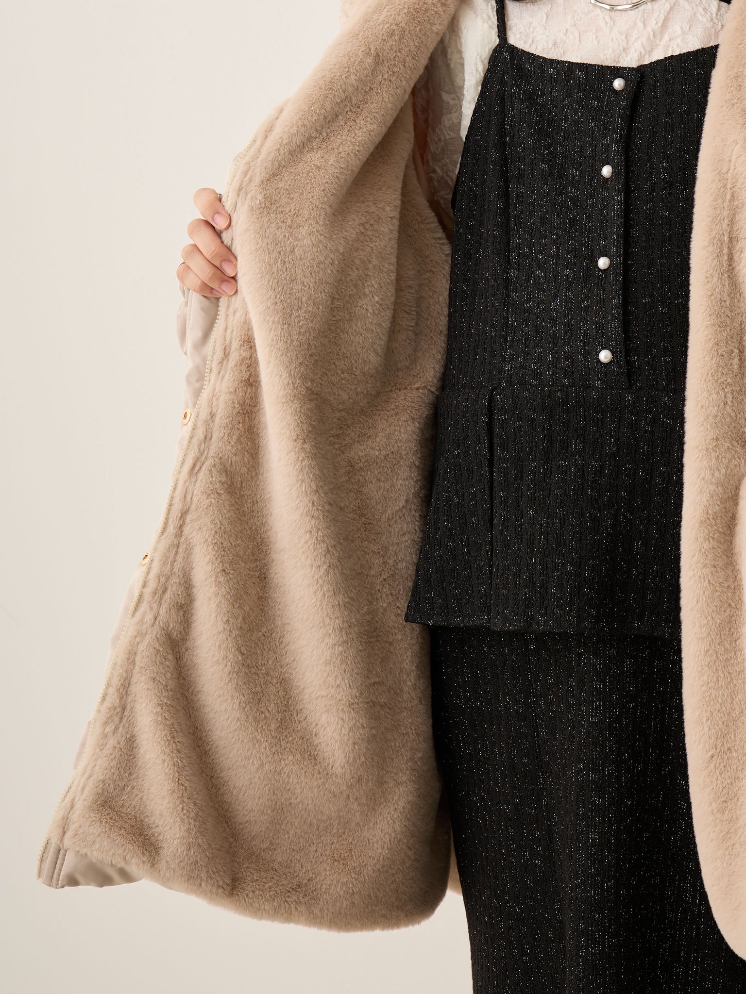 ダッカー付き中綿アウター Black – honono for mom&baby