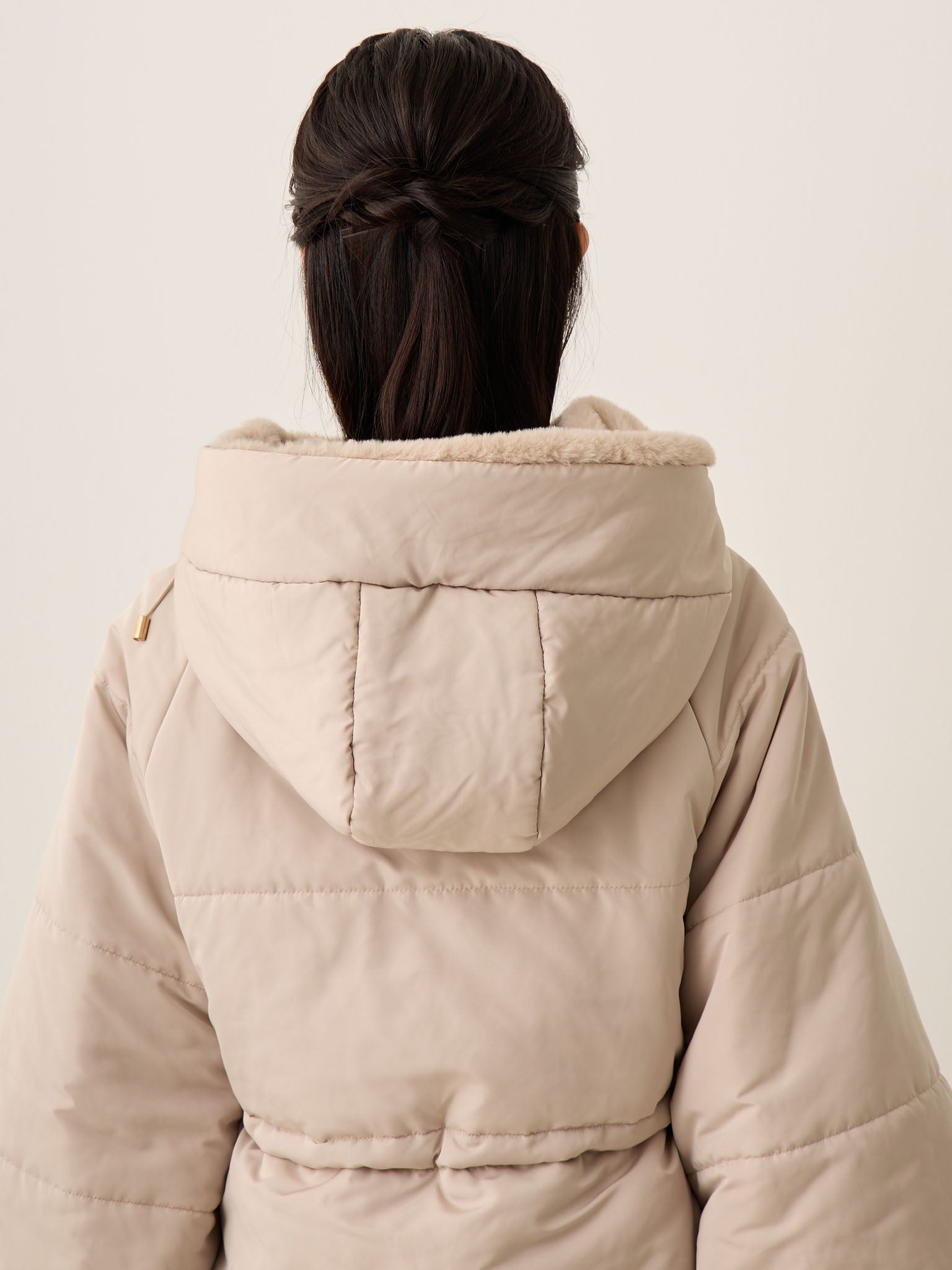 ダッカー付き中綿アウター Black – honono for mom&baby