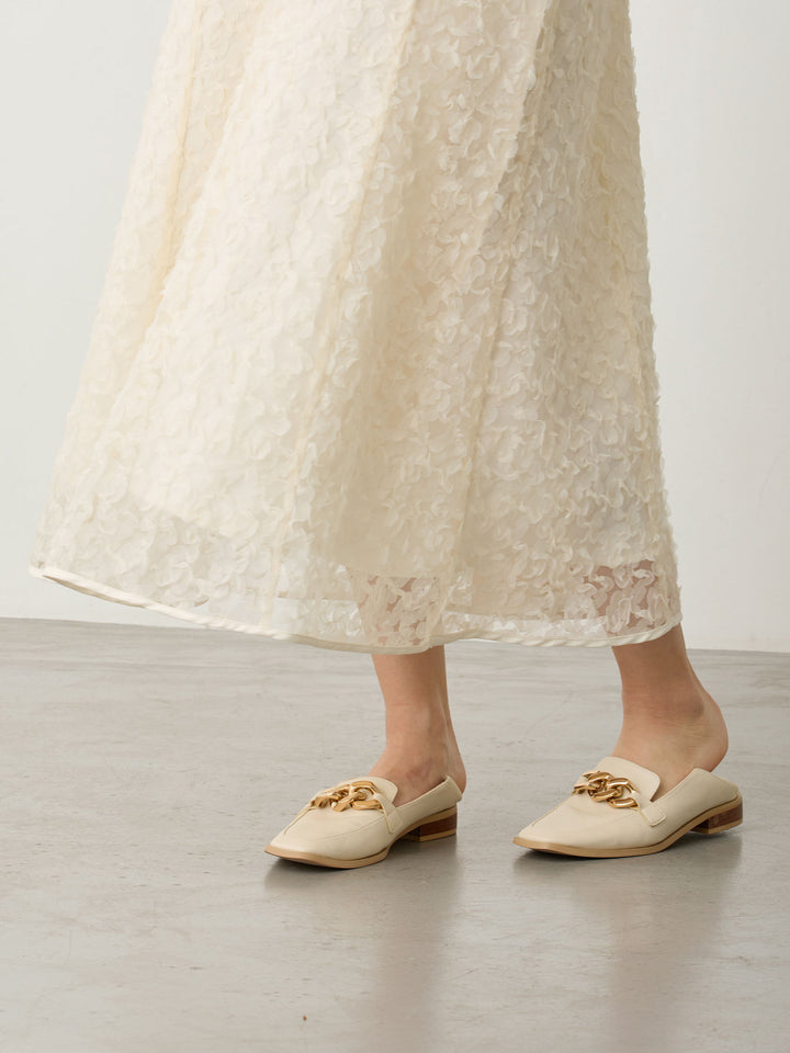 カシュクールレースキャミワンピース Ivory