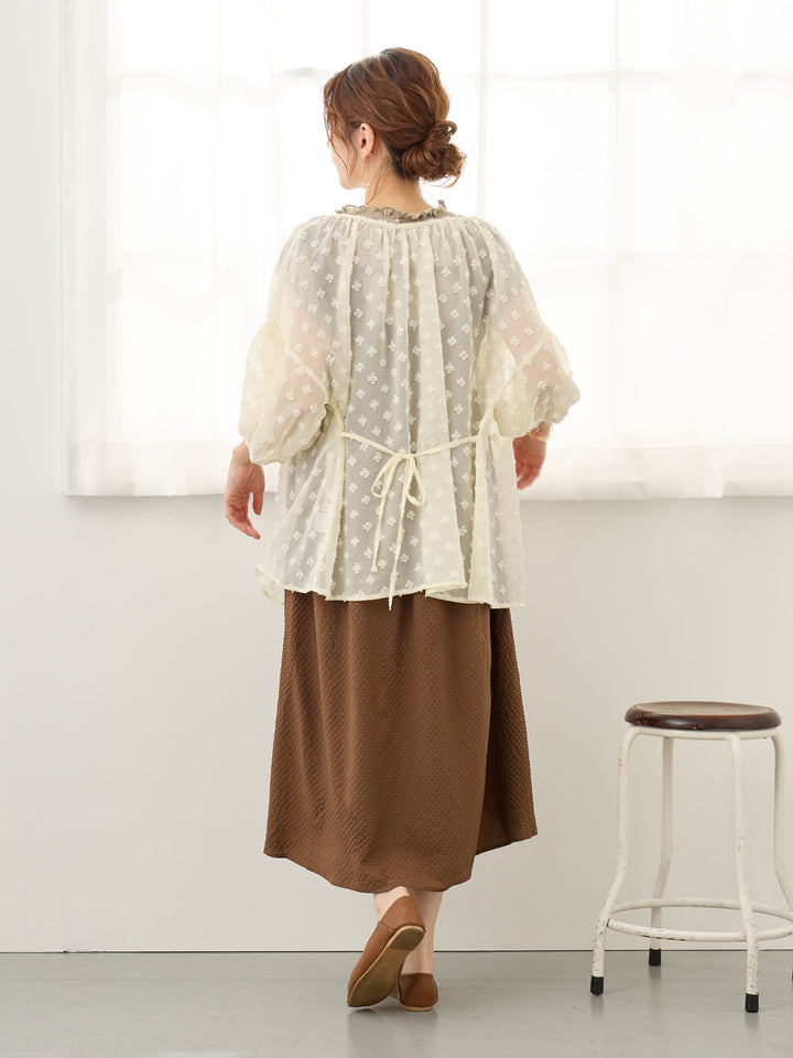 シアーチュニック Ivory