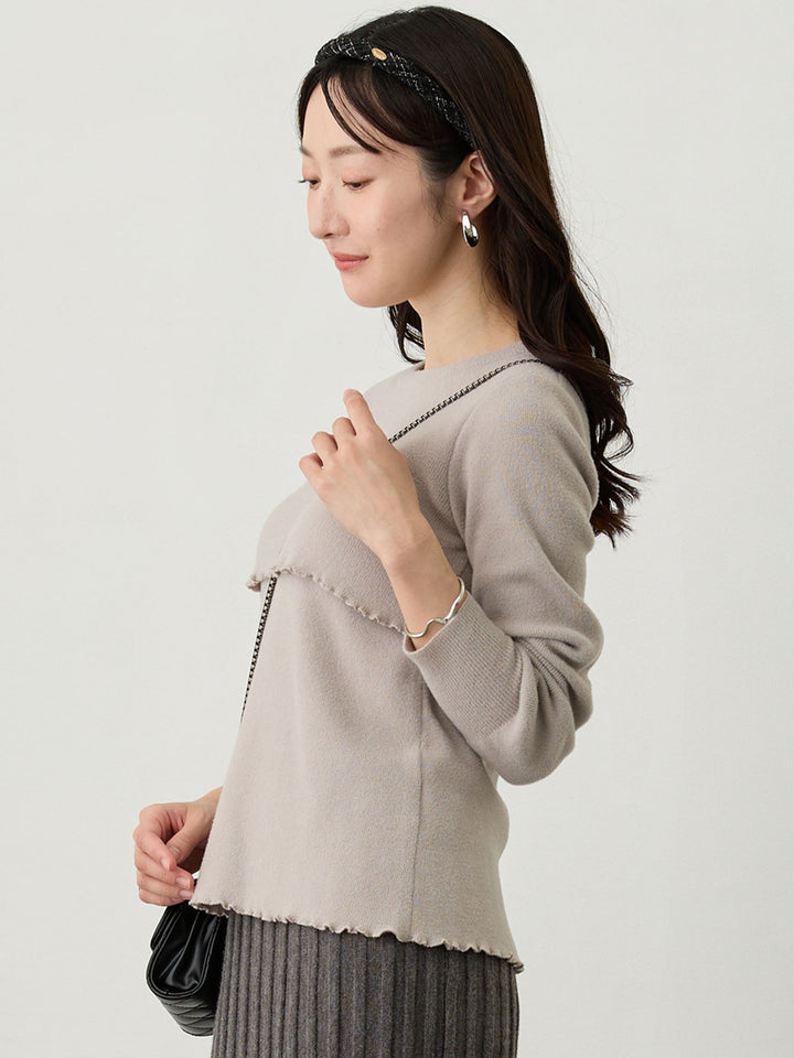 Simple Nursing Knit Ivory
