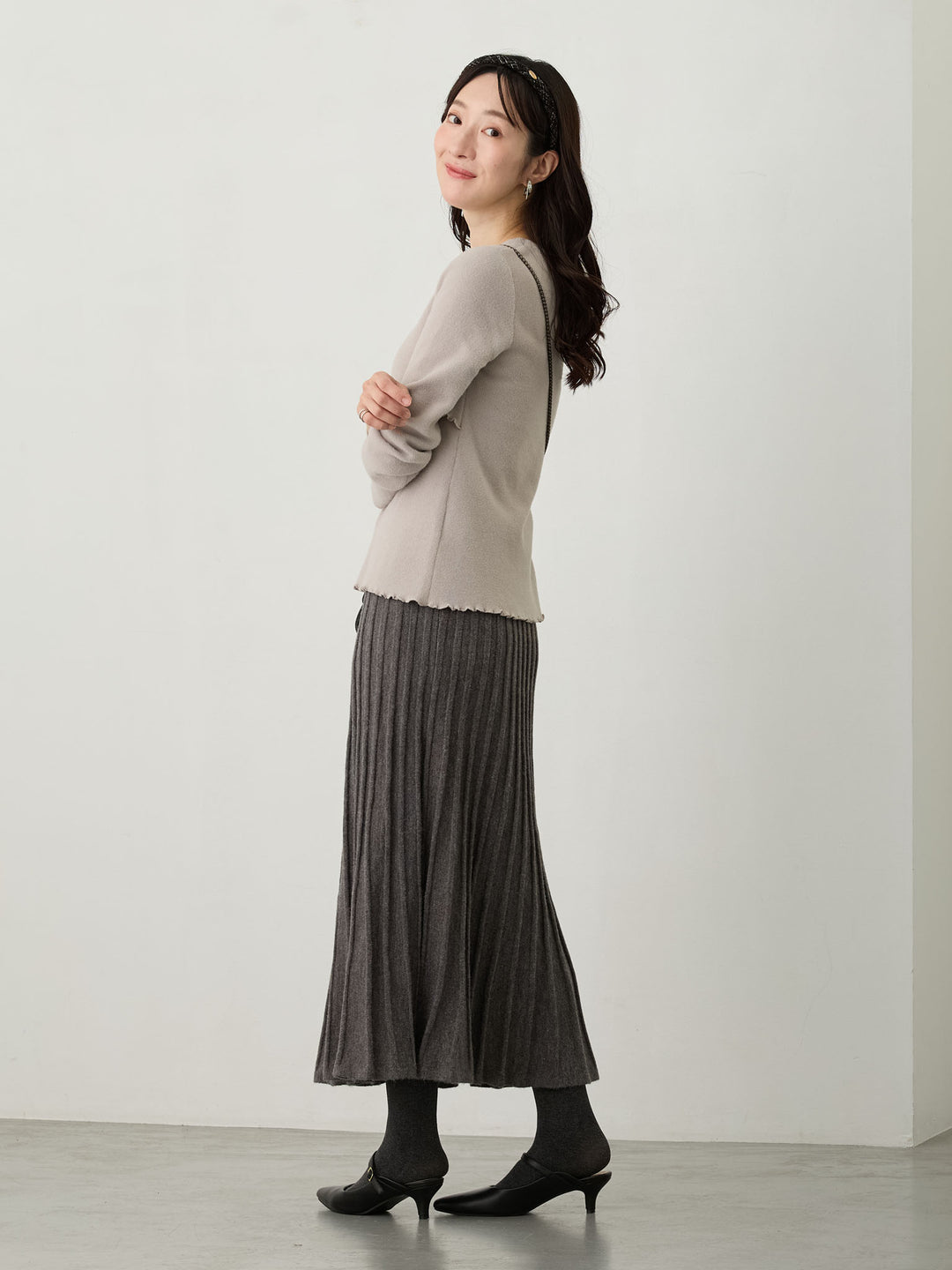Simple Nursing Knit Ivory