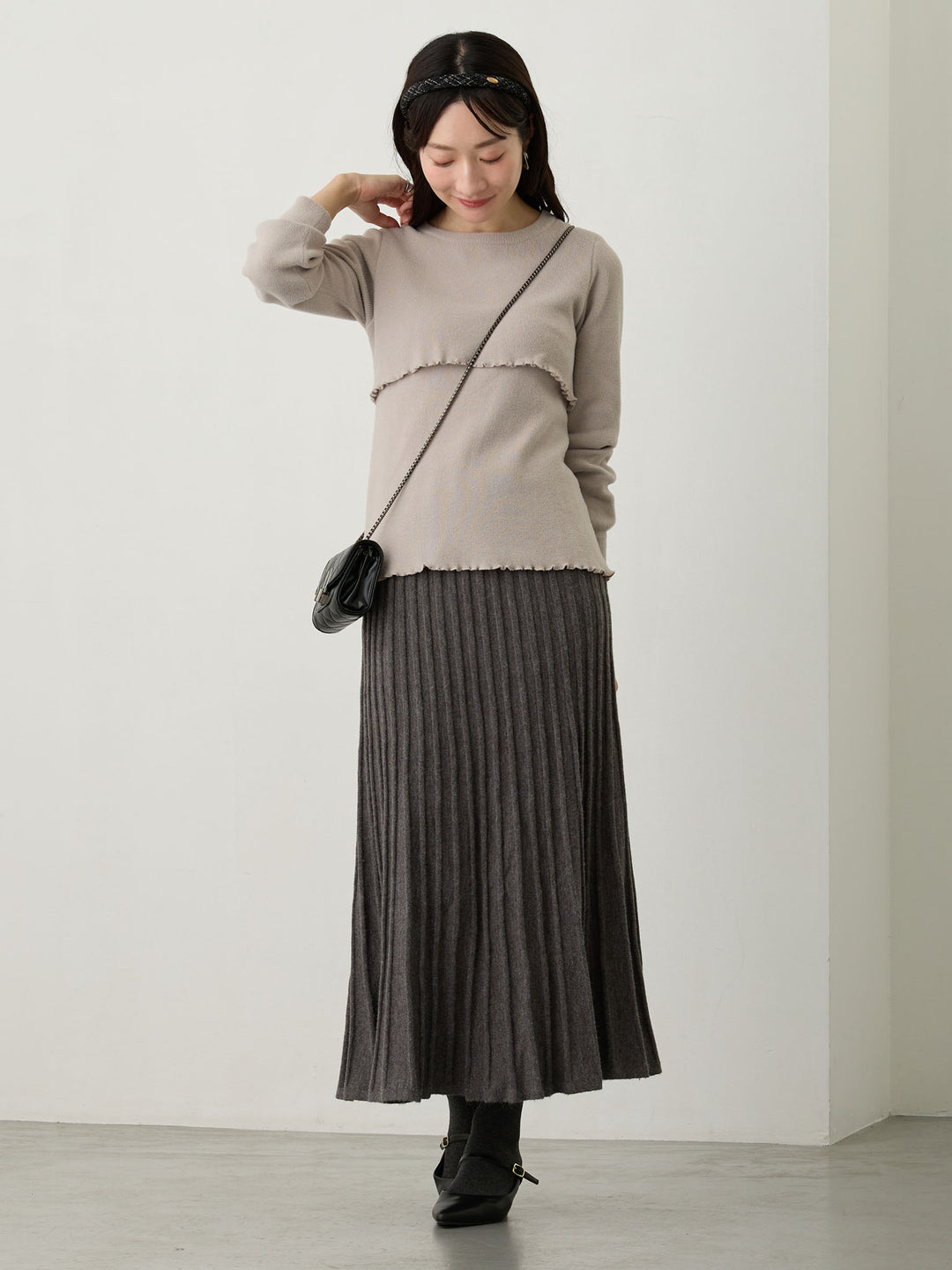 Simple Nursing Knit Ivory