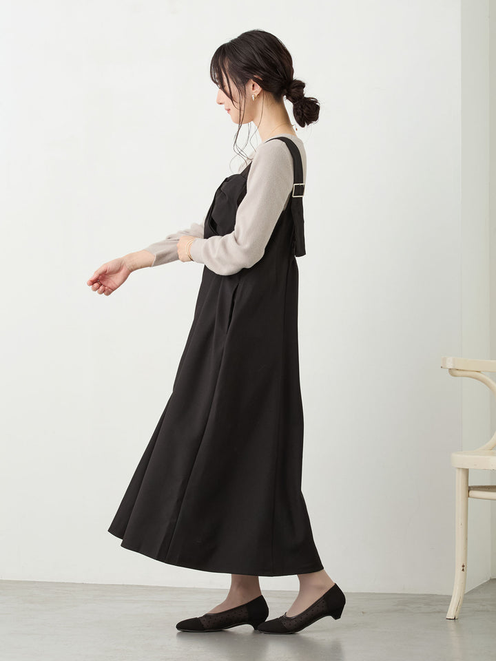シンプル授乳ニット Gray