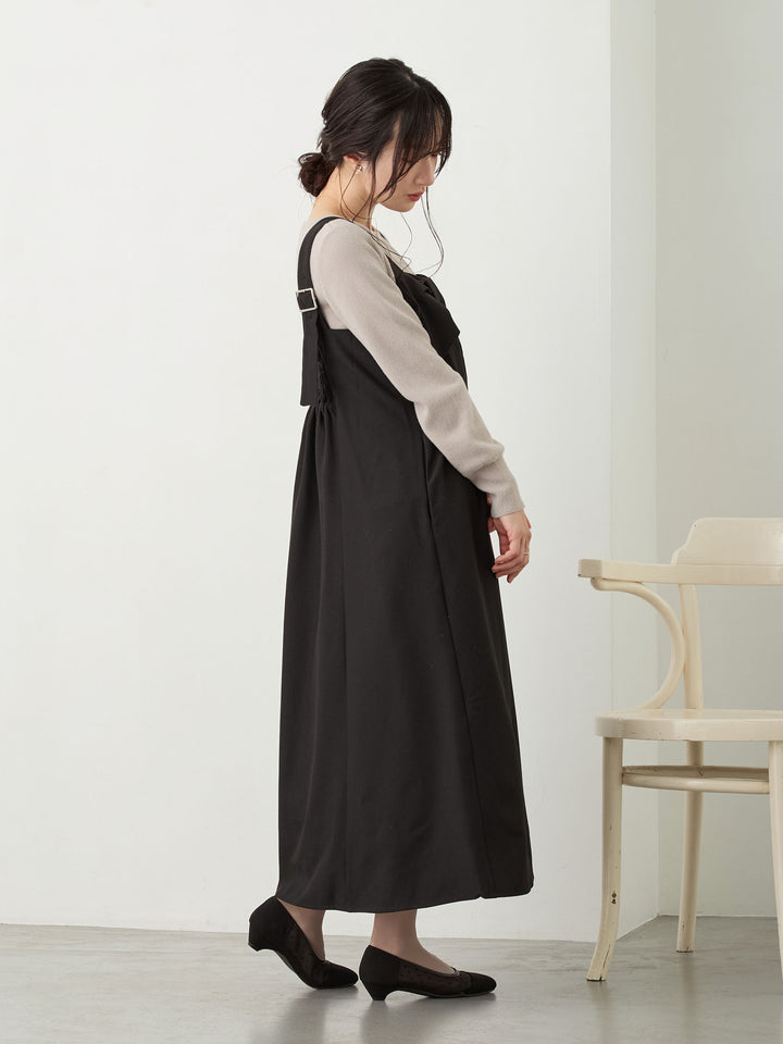 シンプル授乳ニット Gray