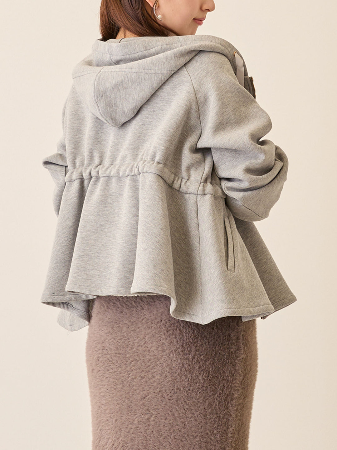 ダッカー付きダンボールライトアウター Gray