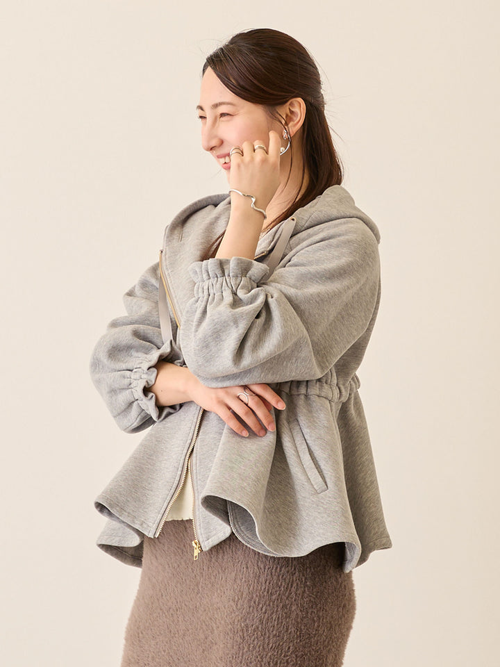 ダッカー付きダンボールライトアウター Gray