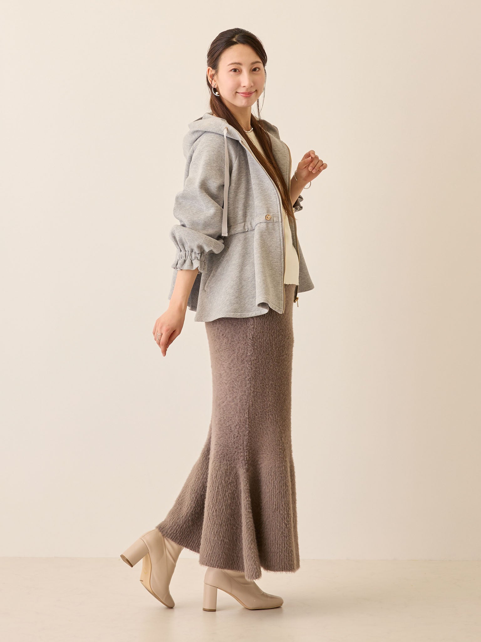 ダッカー付きダンボールライトアウター Gray – honono for mom&baby