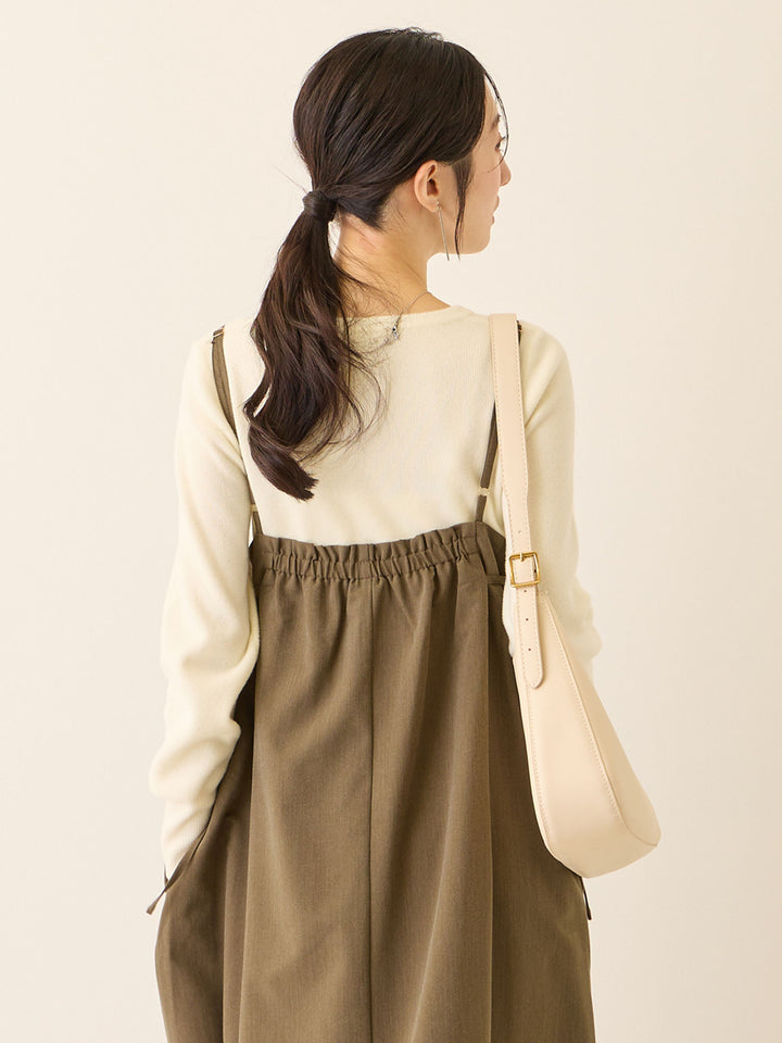 シンプル授乳ニット Ivory