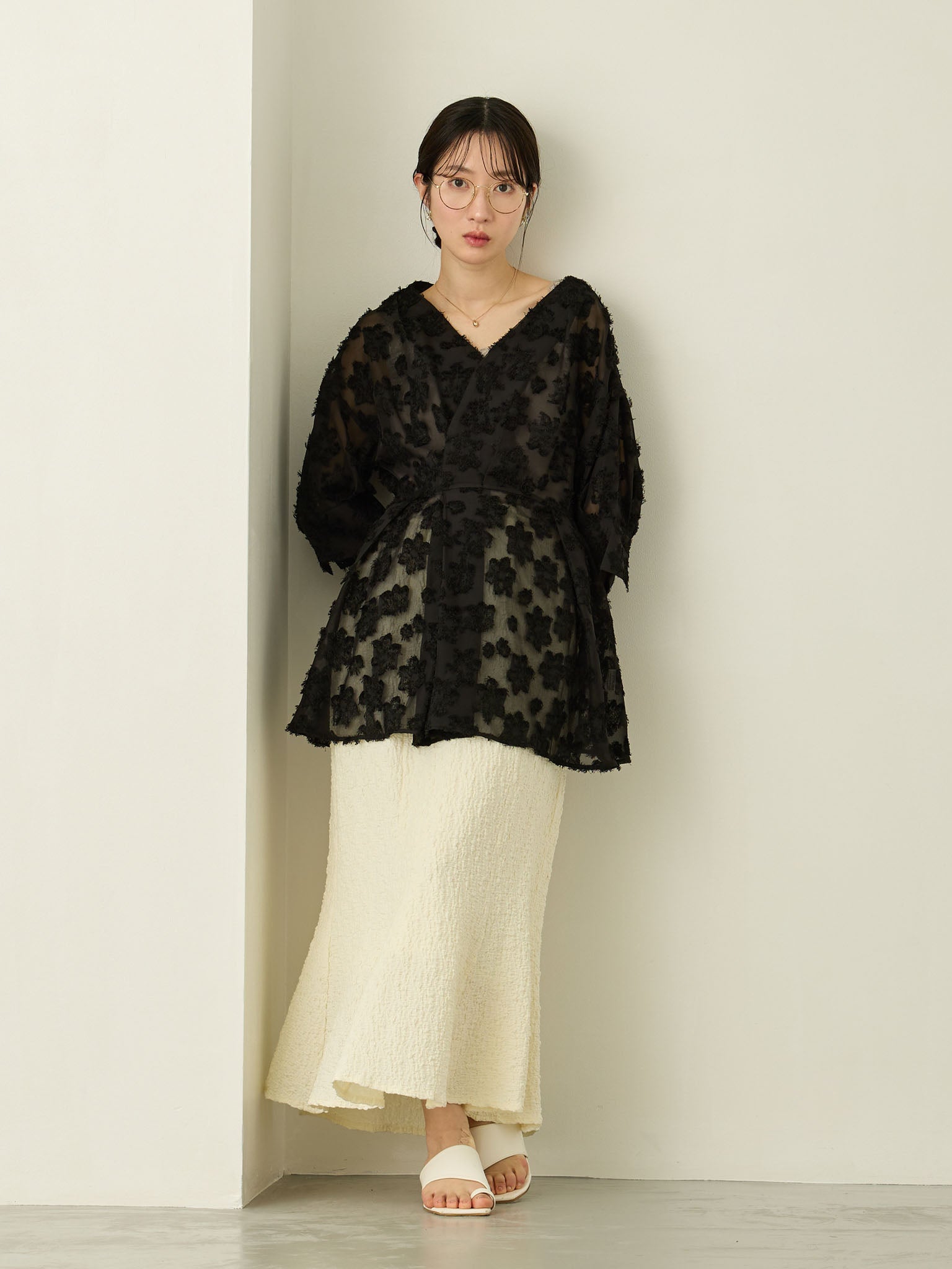 ストレッチマーメイドスカート Ivory – honono for mom&baby