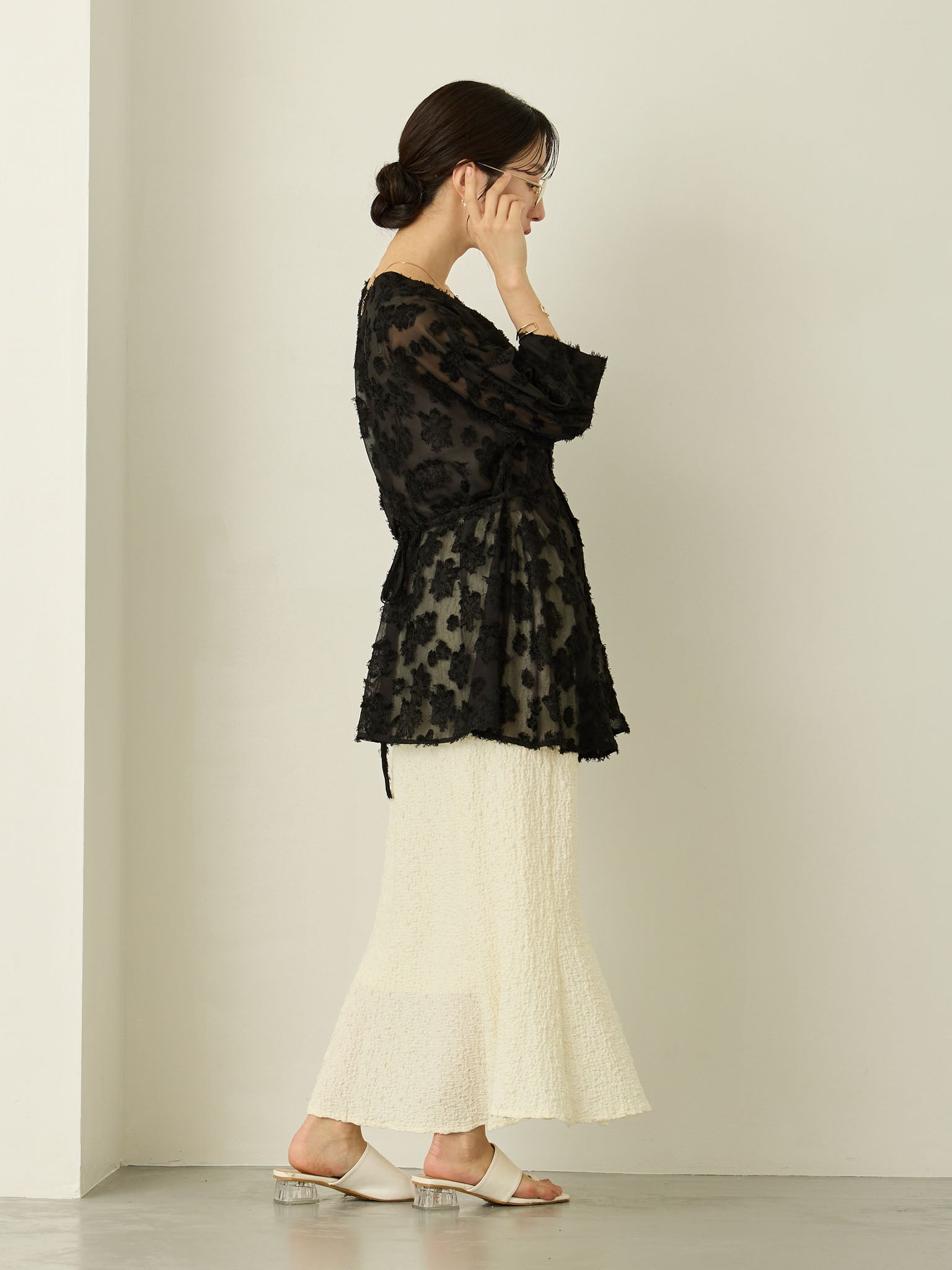 ストレッチマーメイドスカート Ivory – honono for mom&baby