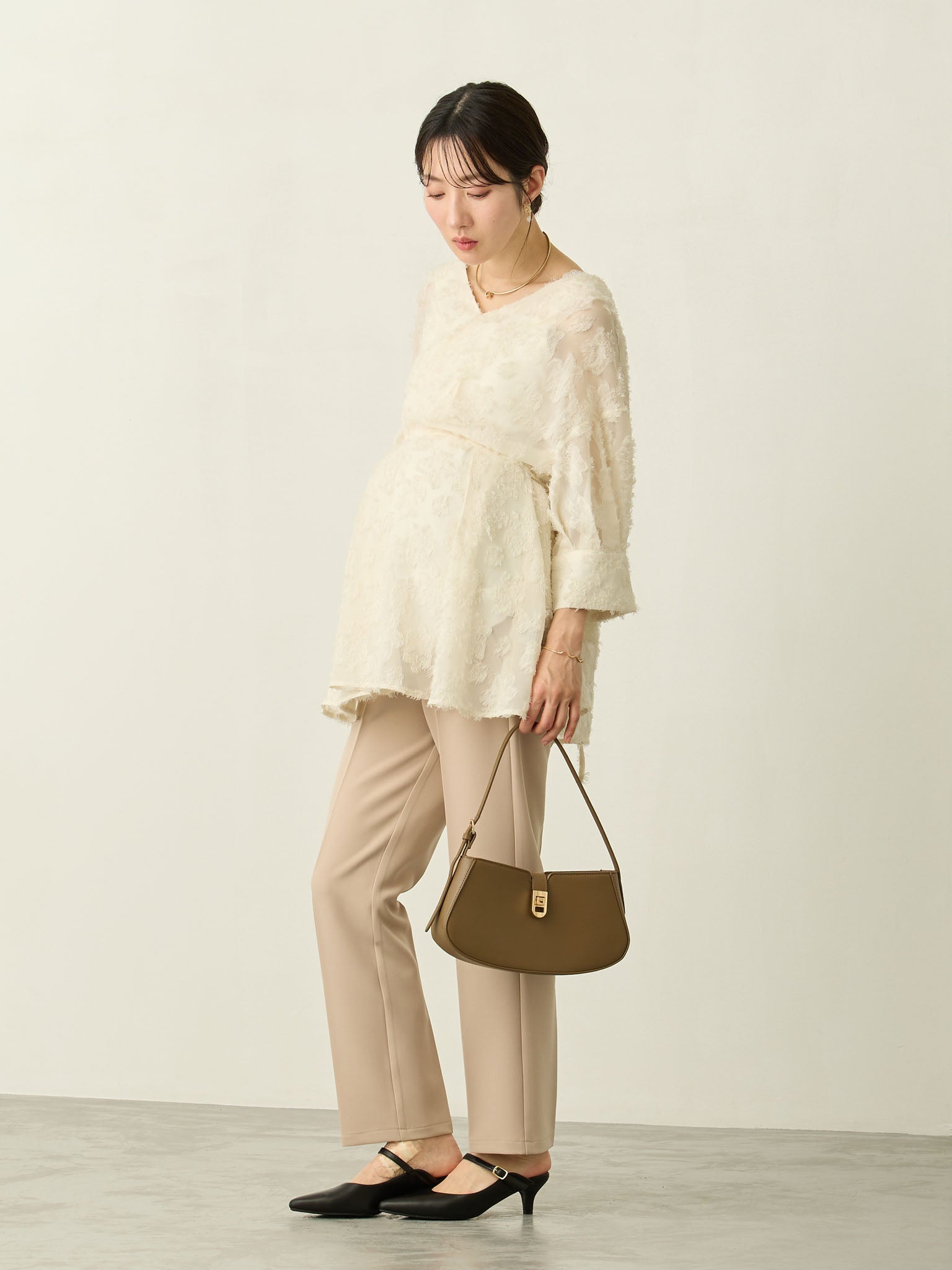 No488【BlackDENIM️monotoneデニムリメイク巾着トート✨】 新定番 ブラックデニムにスポットを当てました｜MOMOTARO JEANS