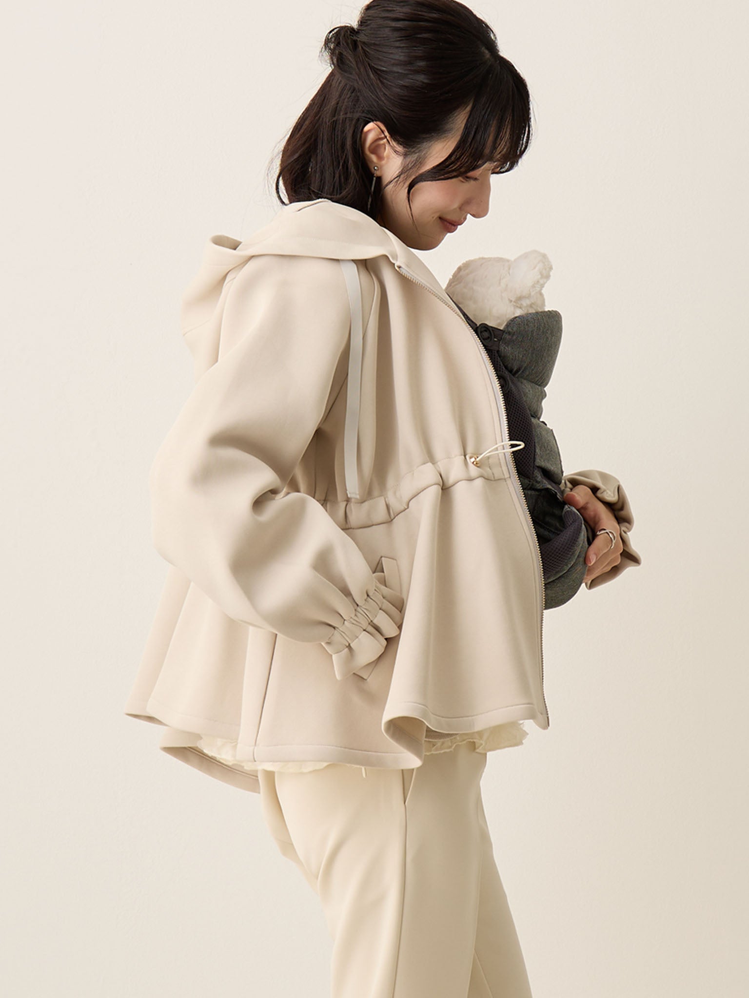 ダッカー付きダンボールライトアウター Gray – honono for mom&baby