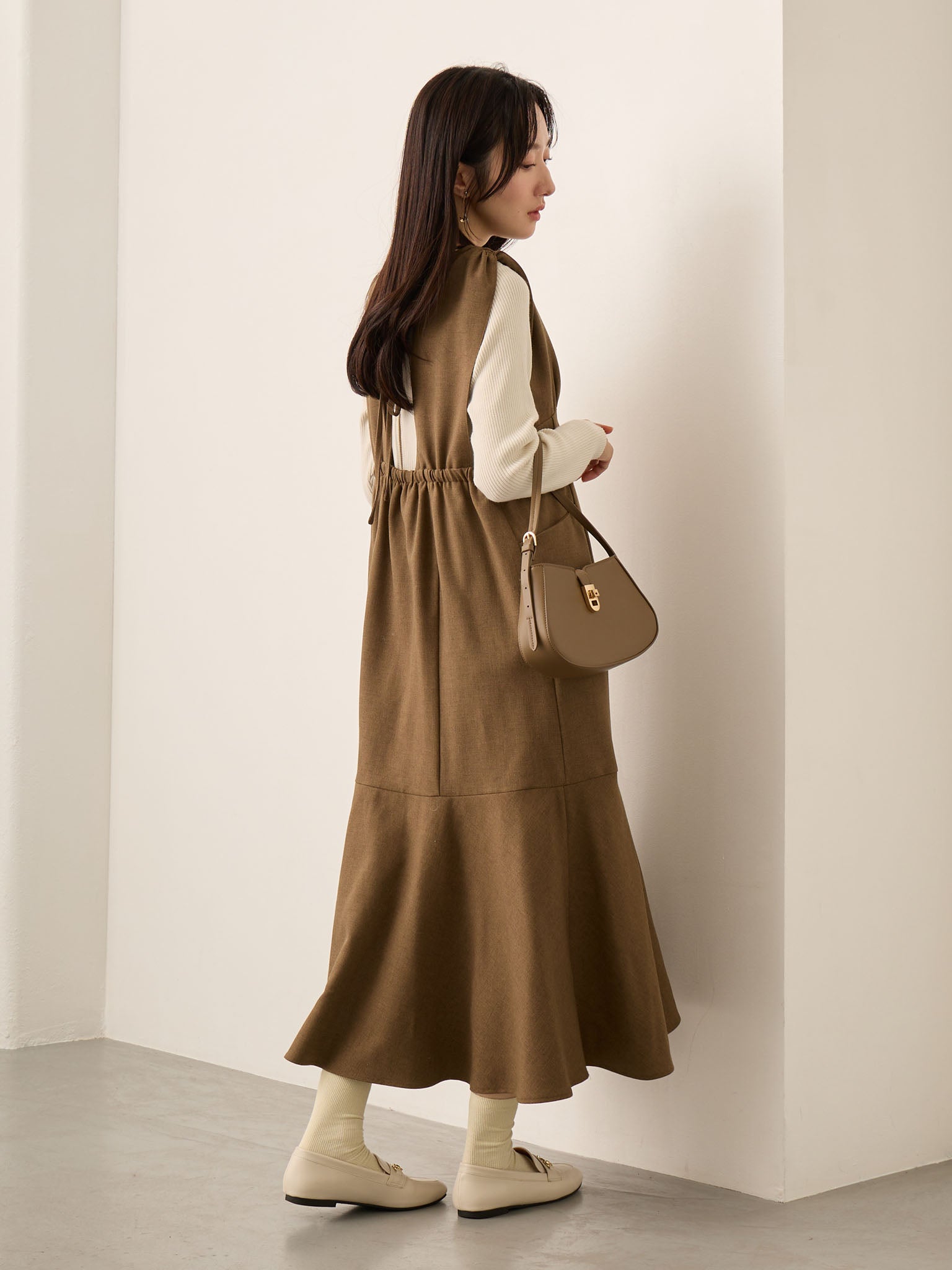 ツイードジャンパースカート Brown – honono for mom&baby