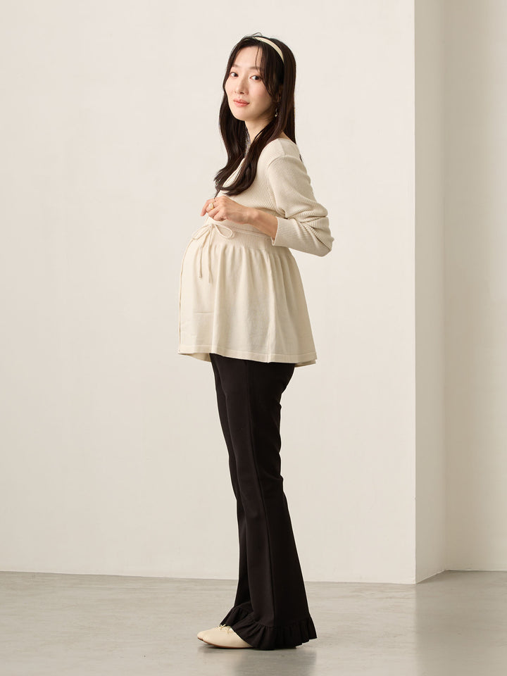 フレアパンツ Black