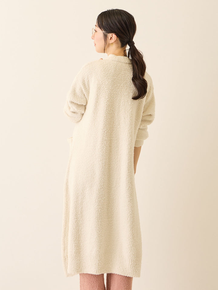 ふわふわカーディガンワンピース Ivory