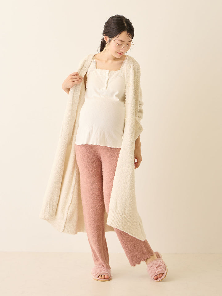 ふわふわカーディガンワンピース Ivory
