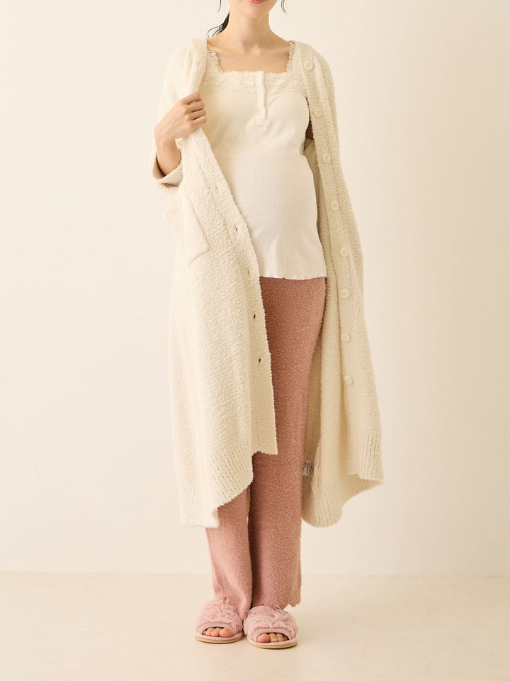 ふわふわルームレギンス Pink beige