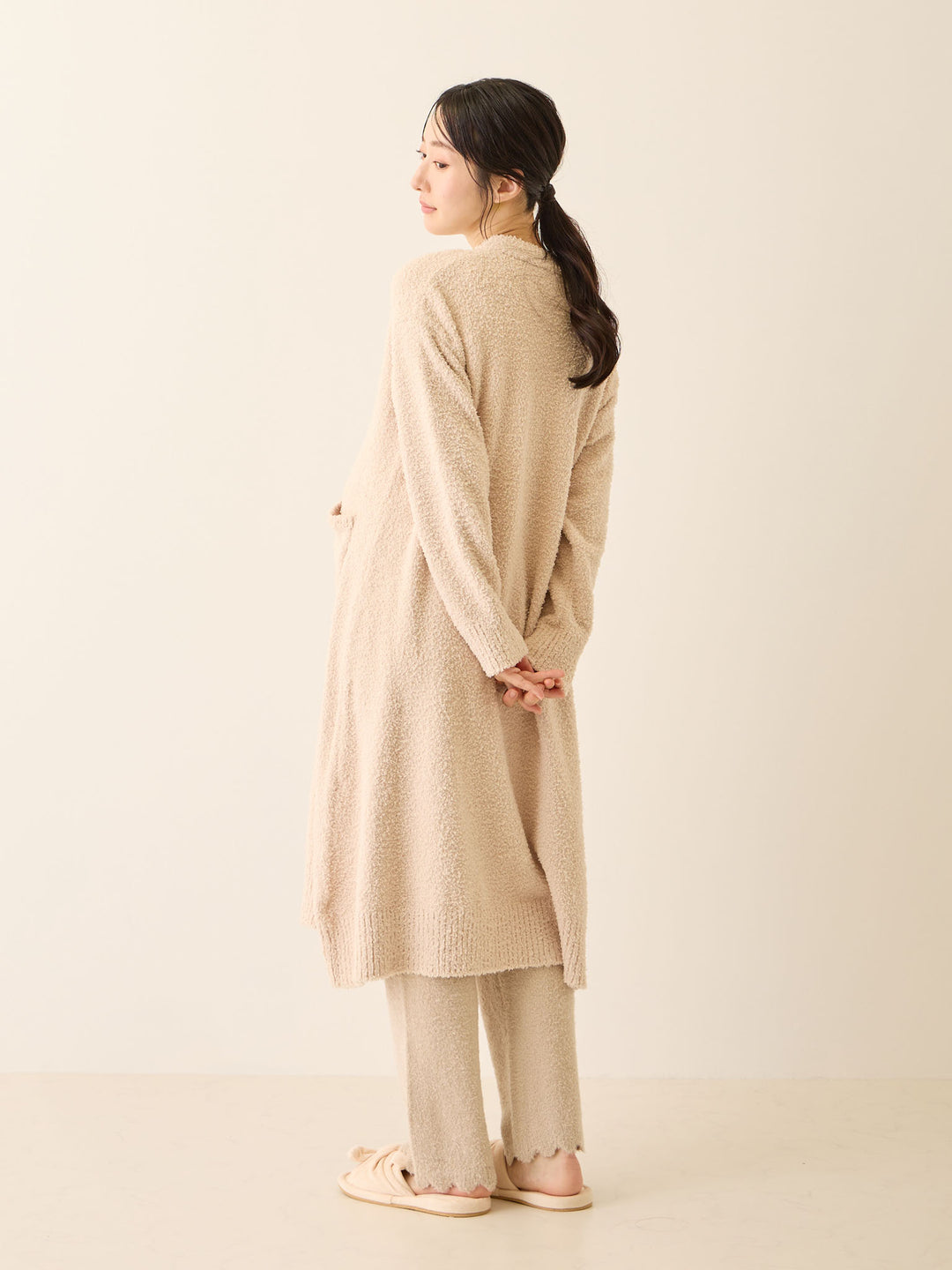 ふわふわルームレギンス Beige