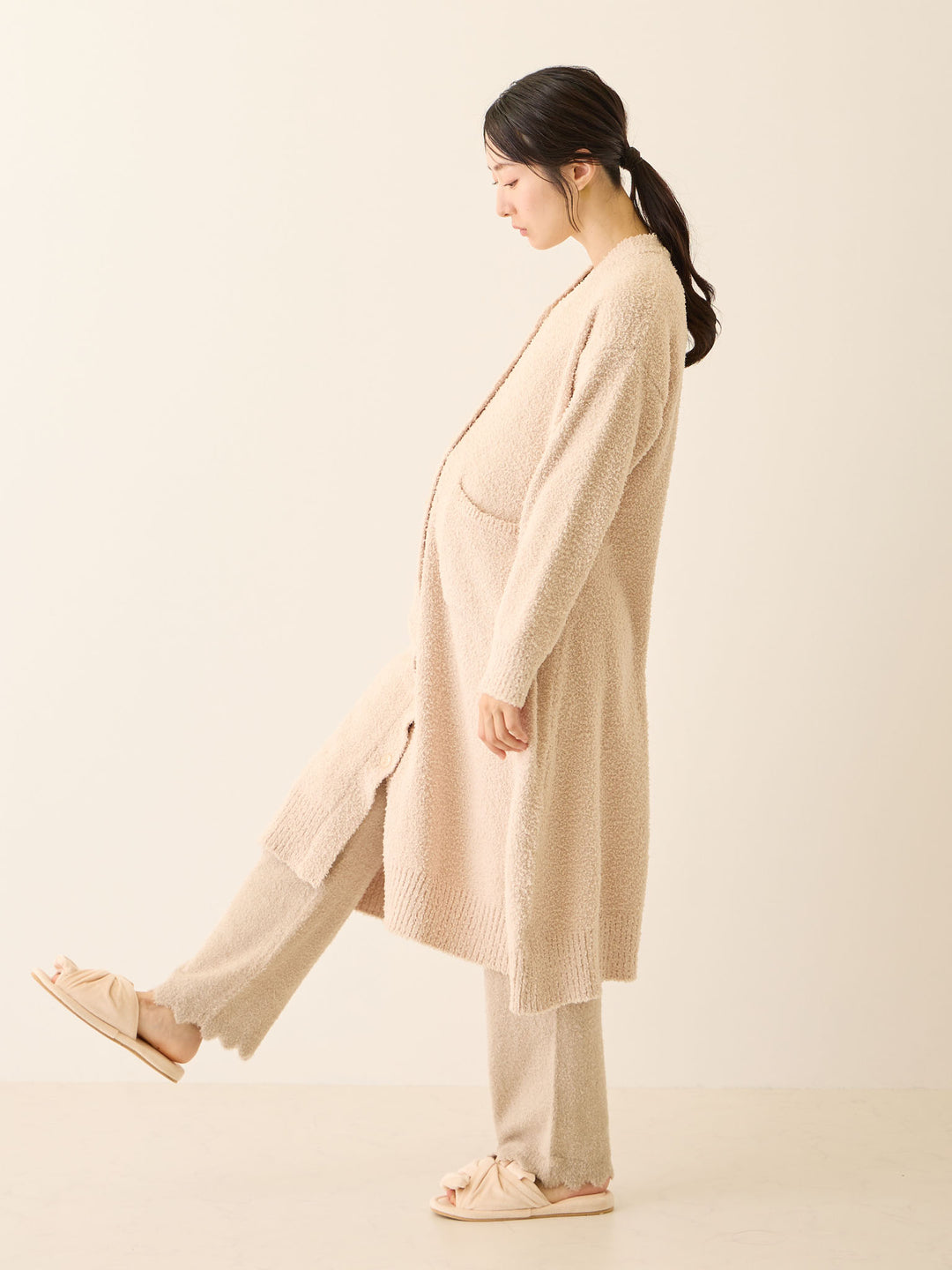 ふわふわルームレギンス Beige