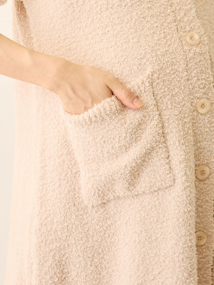 ふわふわカーディガンワンピース Ivory