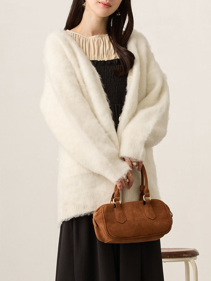 ふわシャギーカーディガン Ecru