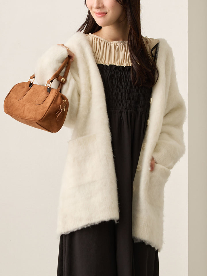 ギャザーチュニックブラウス Beige