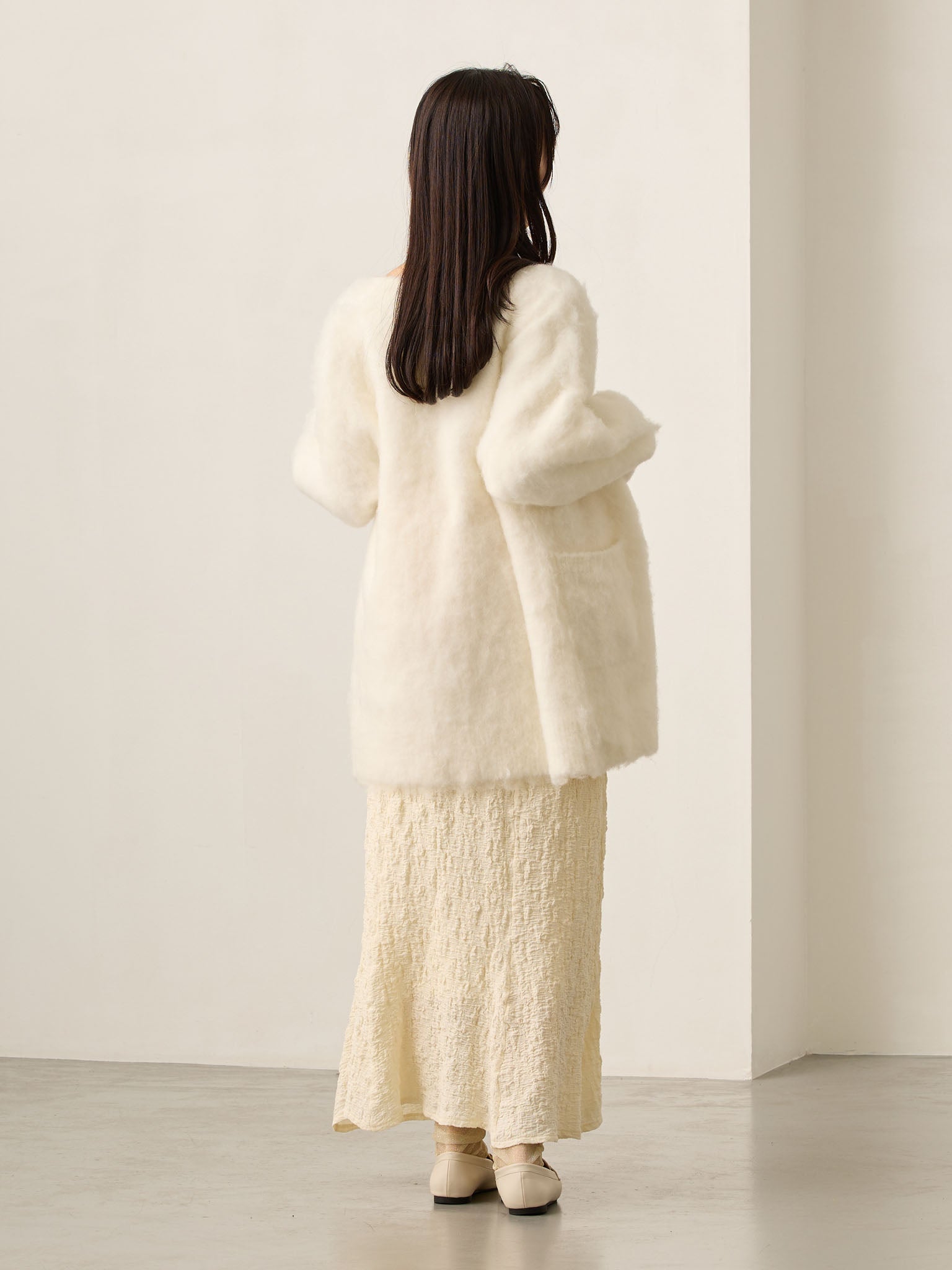 ストレッチマーメイドスカート Ivory – honono for mom&baby