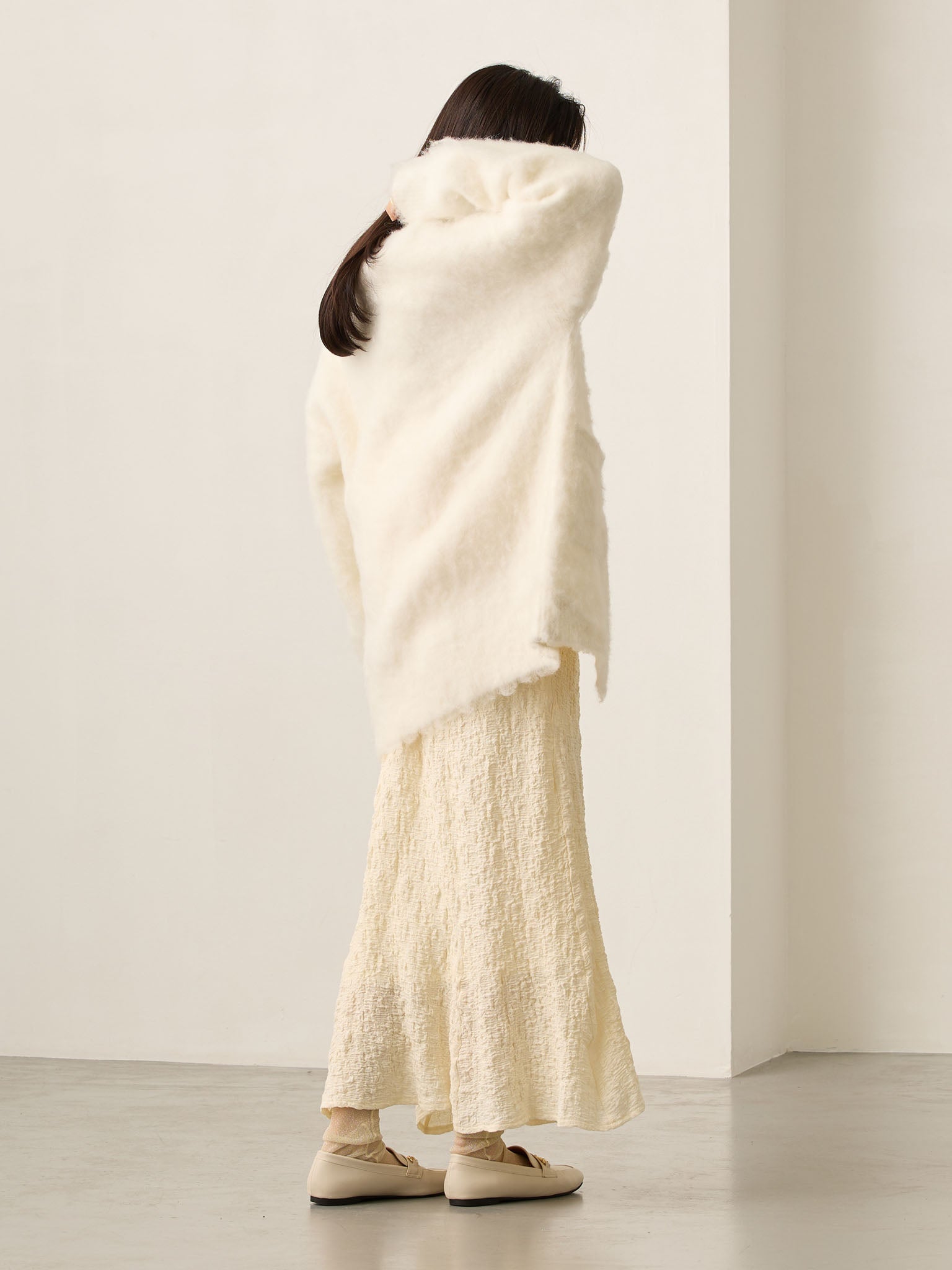 marno ivy スカート ストレッチマーメイドスカート Ivory – honono for mom&baby