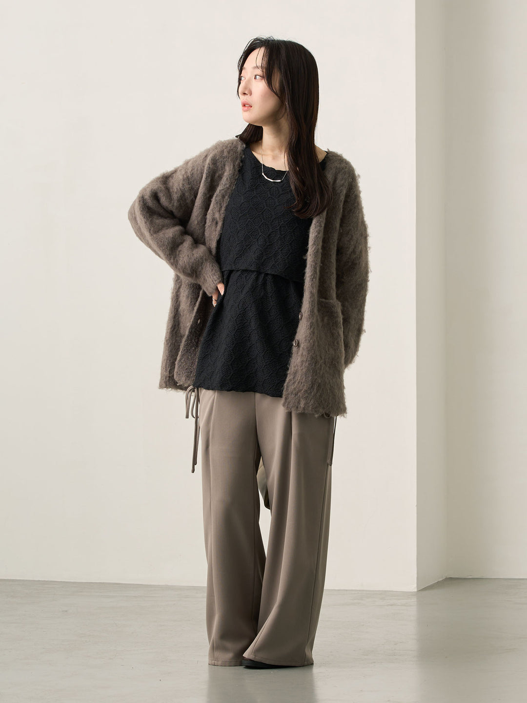 メローデザイントップス Black