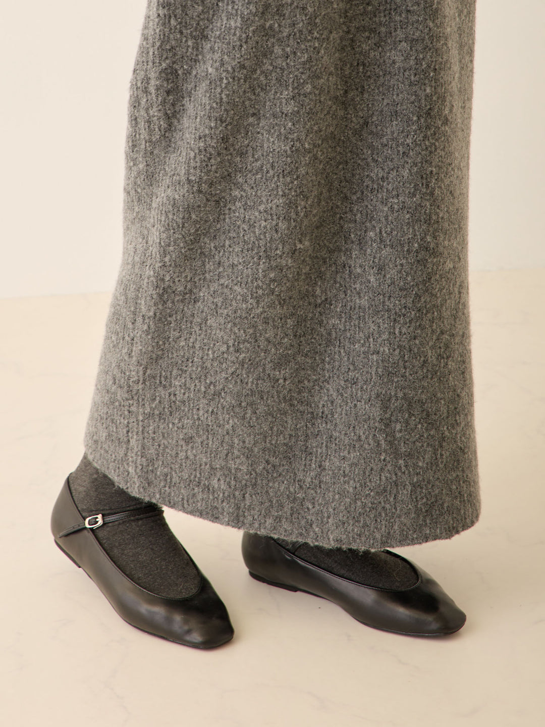 ニットタイトスカート Beige