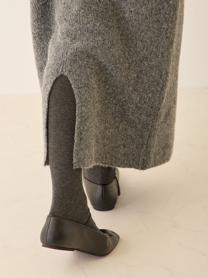 ニットタイトスカート Beige