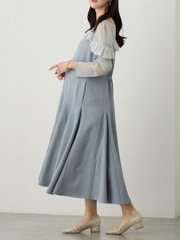 パフチュールドレス Blue