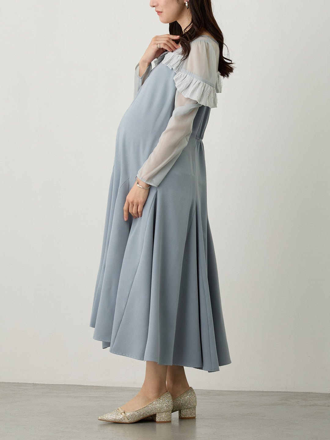 パフチュールドレス Blue