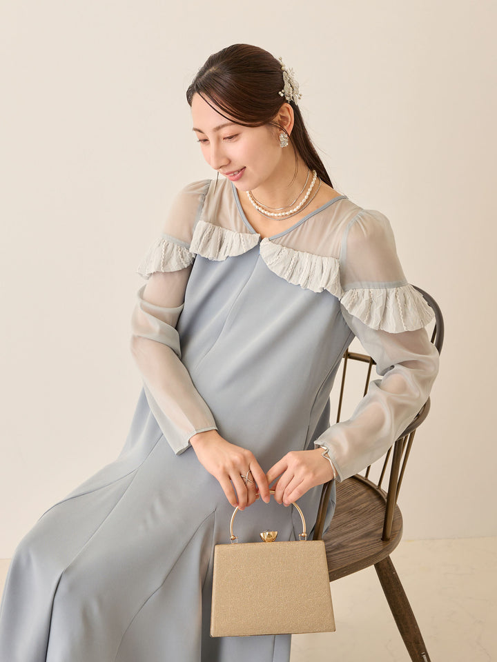 パフチュールドレス Blue