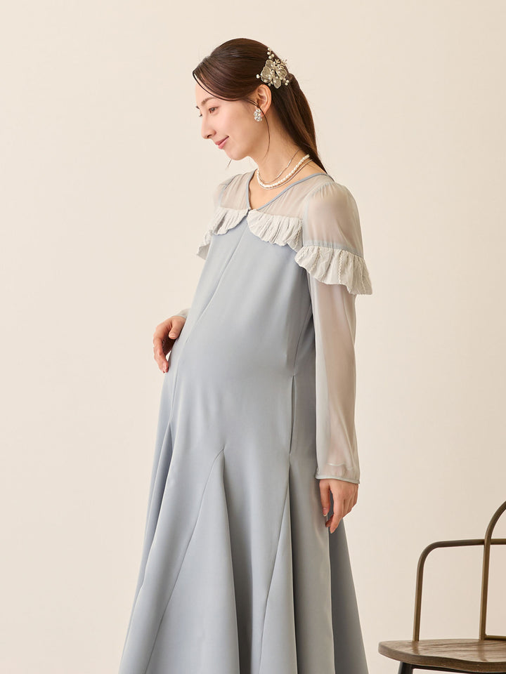 パフチュールドレス Blue