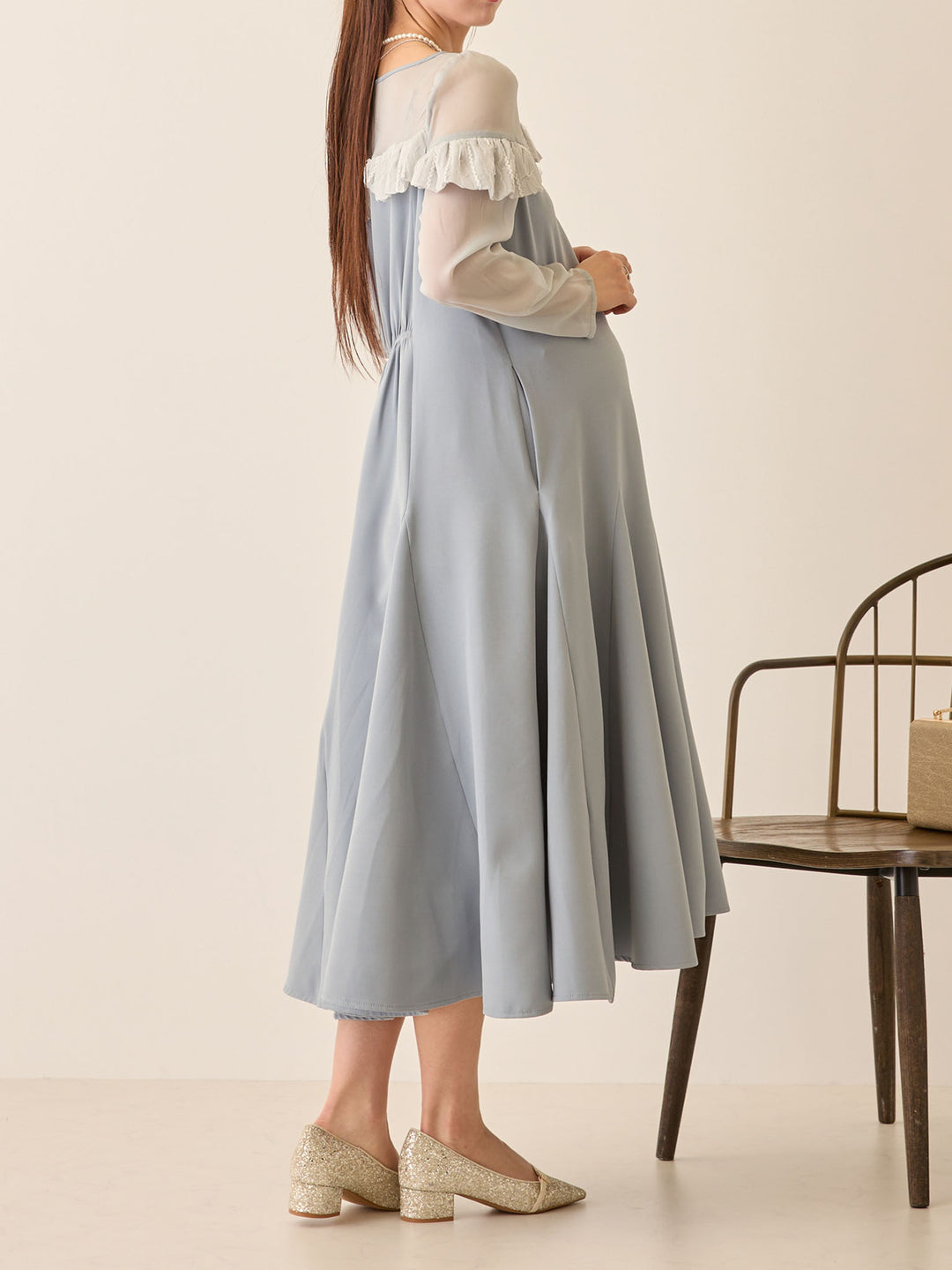 パフチュールドレス Blue