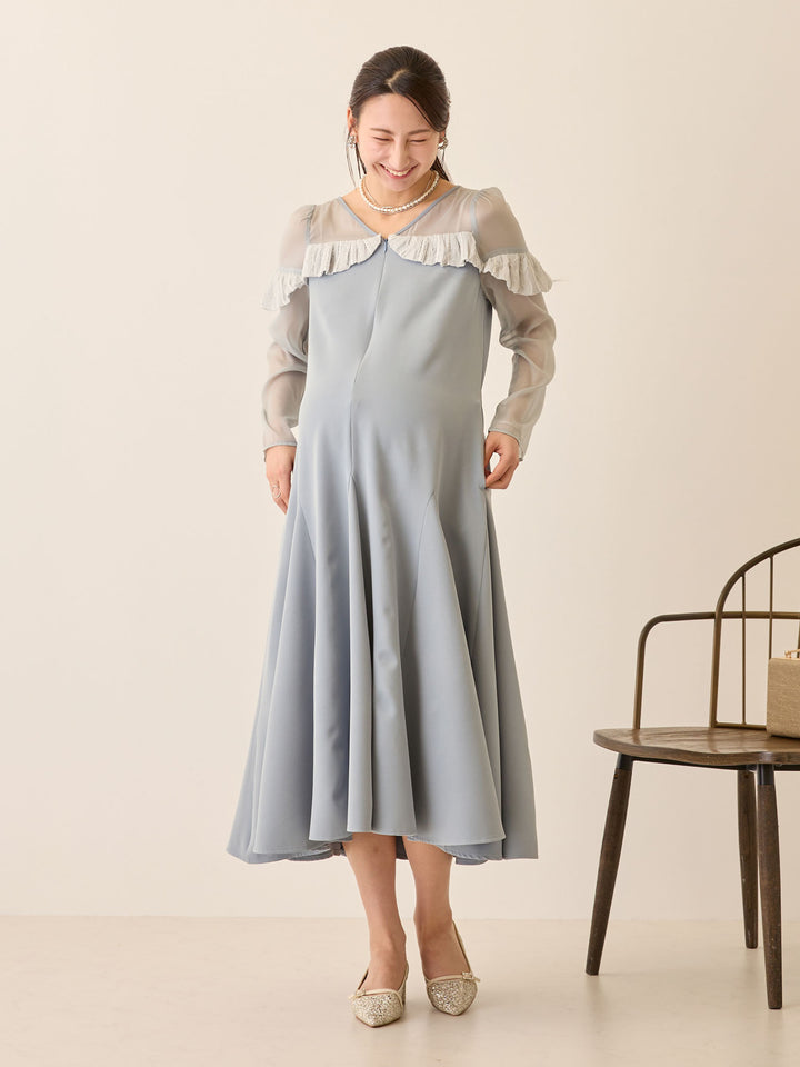 パフチュールドレス Blue