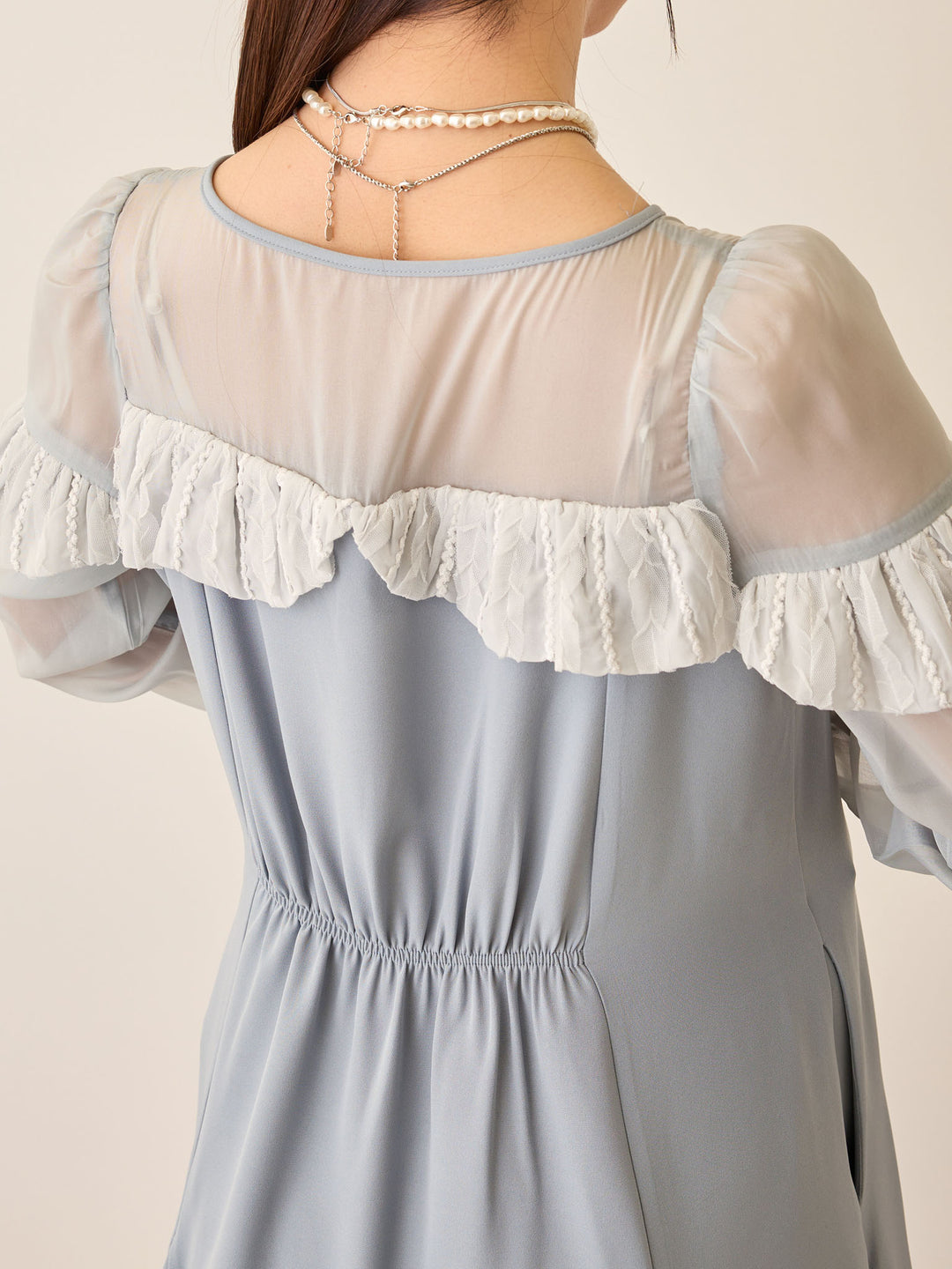 パフチュールドレス Blue