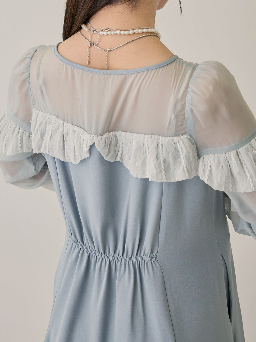 パフチュールドレス Blue