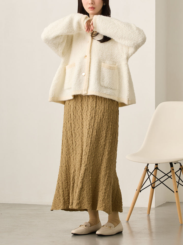 ストレッチマーメイドスカート Khaki