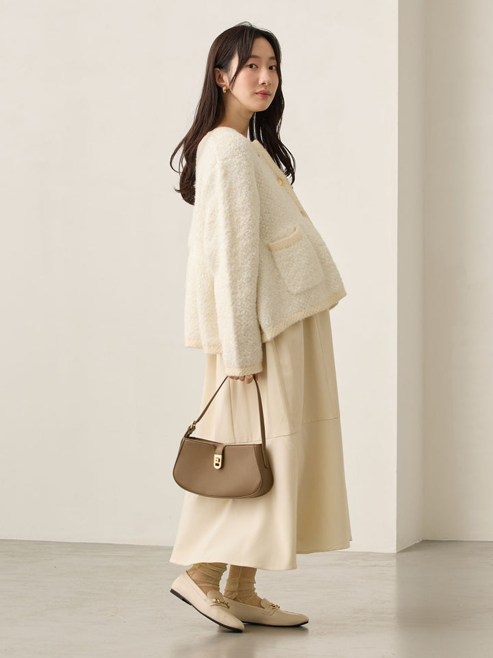 セレモニー対応・マーメイドワンピース Ivory