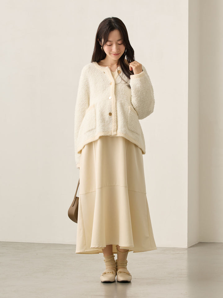 セレモニー対応・マーメイドワンピース Ivory