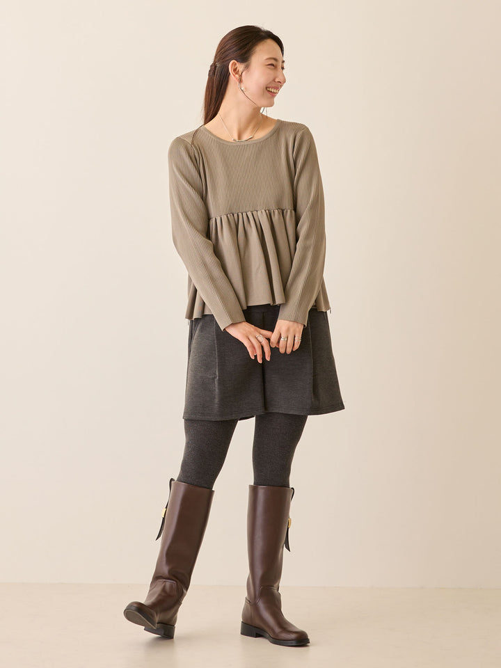 孕妇短裤 Heather 黑色