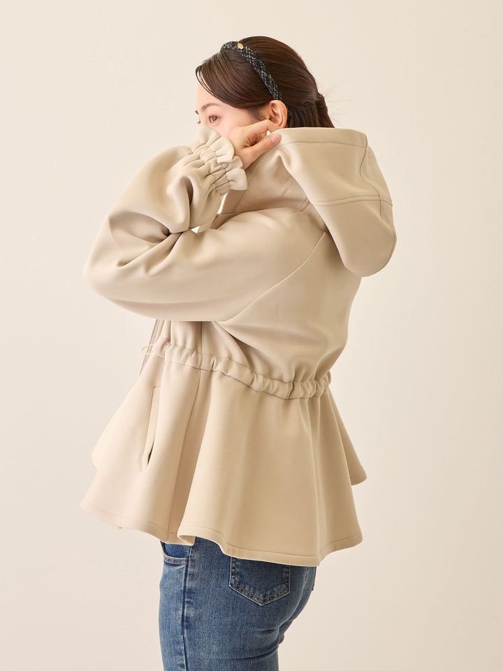 ダッカー付きダンボールライトアウター Beige