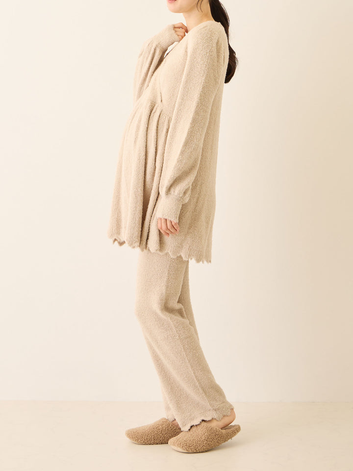 ふわふわルームレギンス Beige