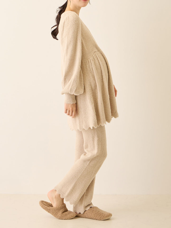 ふわふわルームレギンス Beige