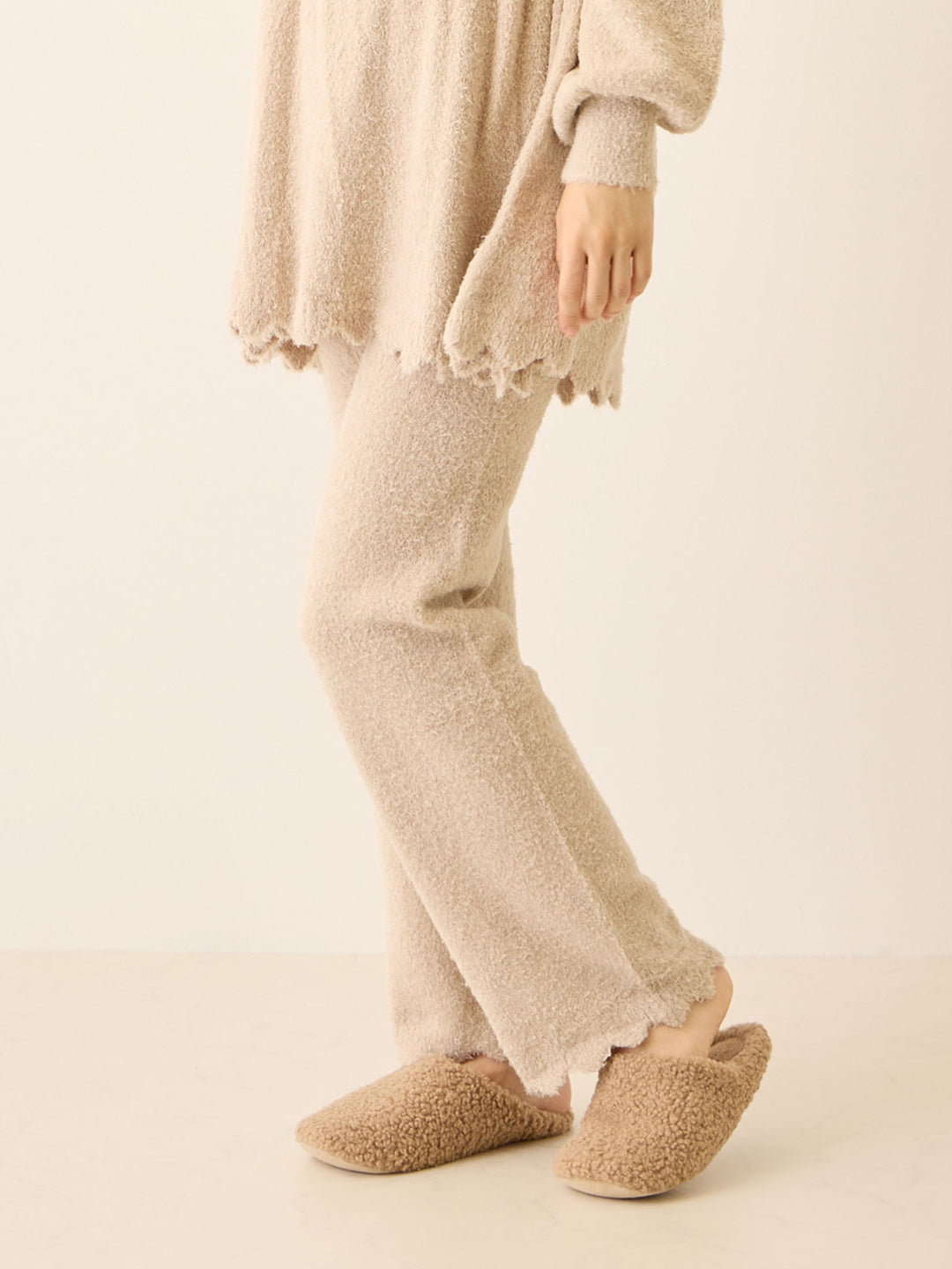 ふわふわルームレギンス Beige