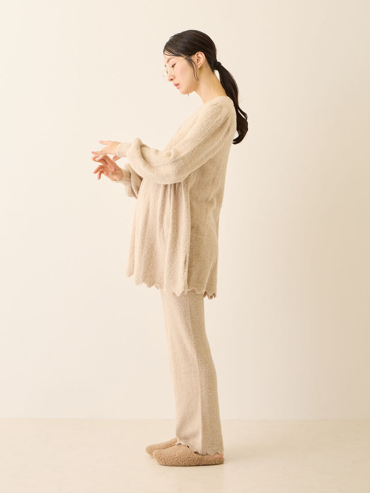 ふわふわルームレギンス Beige