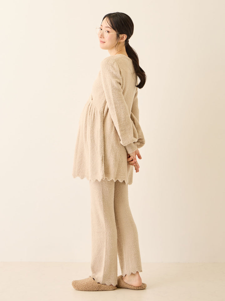 ふわふわルームレギンス Beige